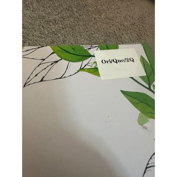 NEW GROUND!NG Premium Grounding Fitted Sheet Queen 2 pillow case Sz 60"x80" gray - Picture 2 of 3